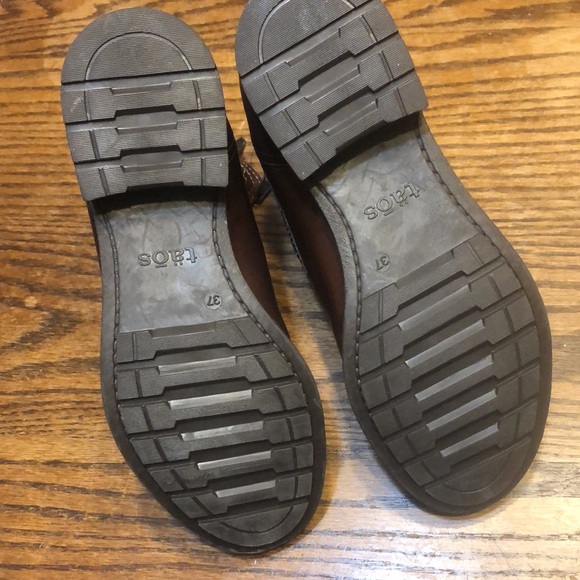 NWT Taos Captain cap toe Portuguese leather boot - Picture 11 of 16